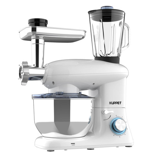 Kuppet 3 in 1 with Multifunction 6 Speed 6 Qt. Stand Mixer & Reviews